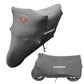 Bushbock Premium Indoor Stretch Cover für Motorräder