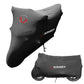 Bushbock Premium Indoor Stretch Cover für Motorräder