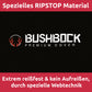 BUSHBOCK® Premium Motorrad/Motorroller Abdeckplane mit Ripstop Struktur - Kein Aufreißen mehr! - Outdoor/Indoor